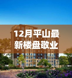 敬业新苑，平山最新楼盘，品质生活的新选择