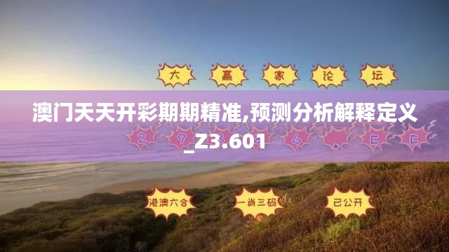 澳门天天开彩期期精准,预测分析解释定义_Z3.601