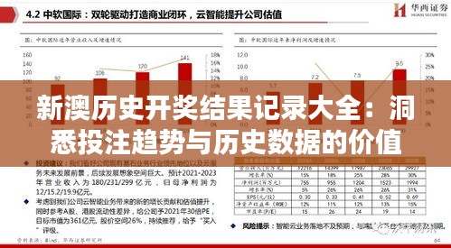 新澳历史开奖结果记录大全：洞悉投注趋势与历史数据的价值