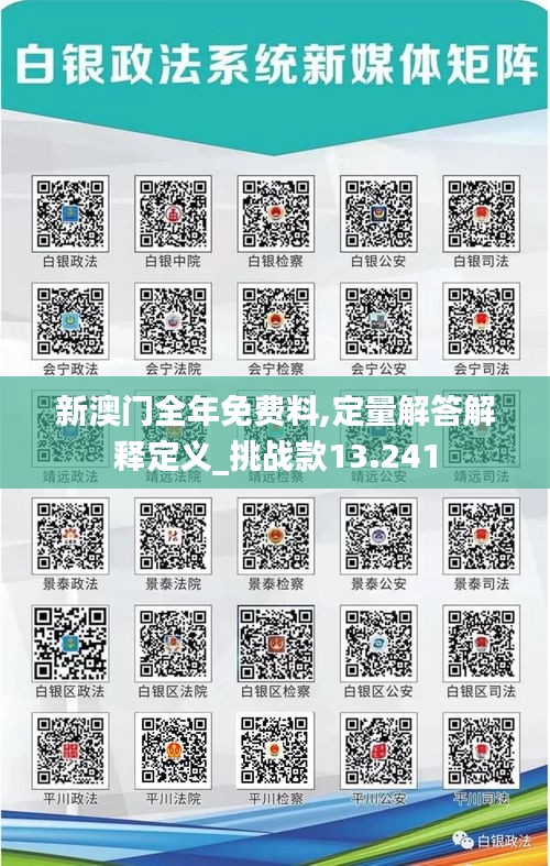 新澳门全年免费料,定量解答解释定义_挑战款13.241