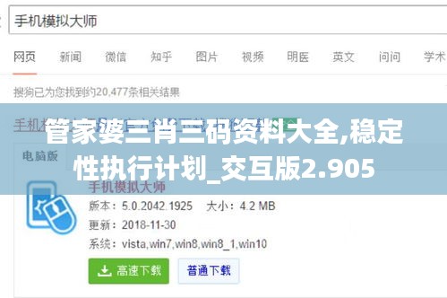 管家婆三肖三码资料大全,稳定性执行计划_交互版2.905