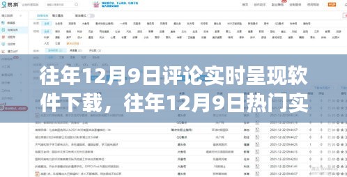 往年12月9日评论软件下载全解析，功能特点与用户体验一网打尽