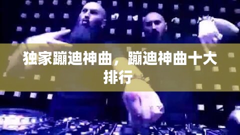 独家蹦迪神曲，蹦迪神曲十大排行 