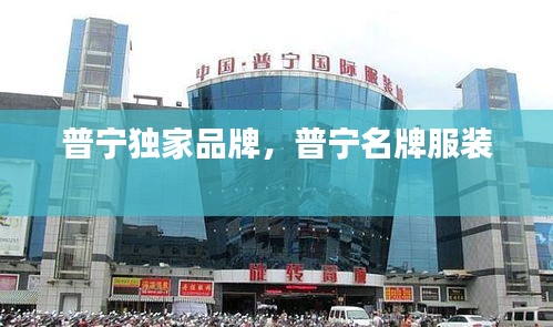 普宁独家品牌，普宁名牌服装 