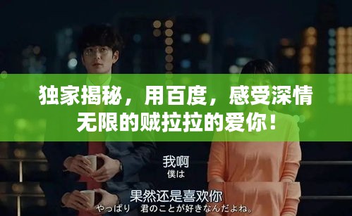 独家揭秘，用百度，感受深情无限的贼拉拉的爱你！