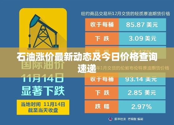 石油涨价最新动态及今日价格查询速递