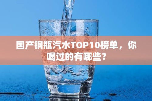国产钢瓶汽水TOP10榜单，你喝过的有哪些？