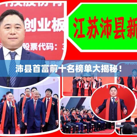 沛县首富前十名榜单大揭秘！